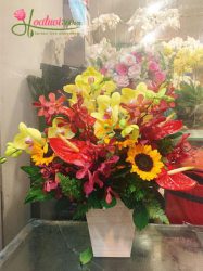 Hộp hoa ngày 20-10 – Trọn tấm lòng của bạn